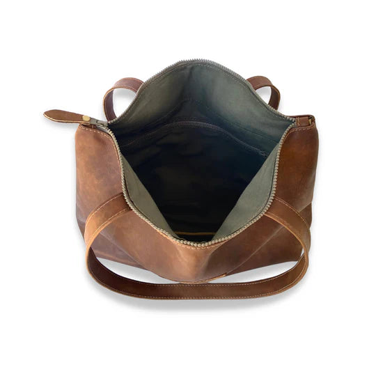 Rogue Acacia Leather Tote Bag