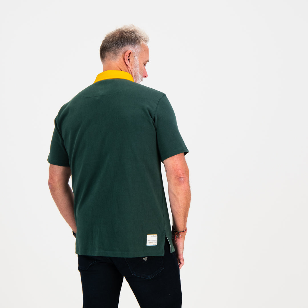 Old School South African Rugby Jersey Short Sleeve
