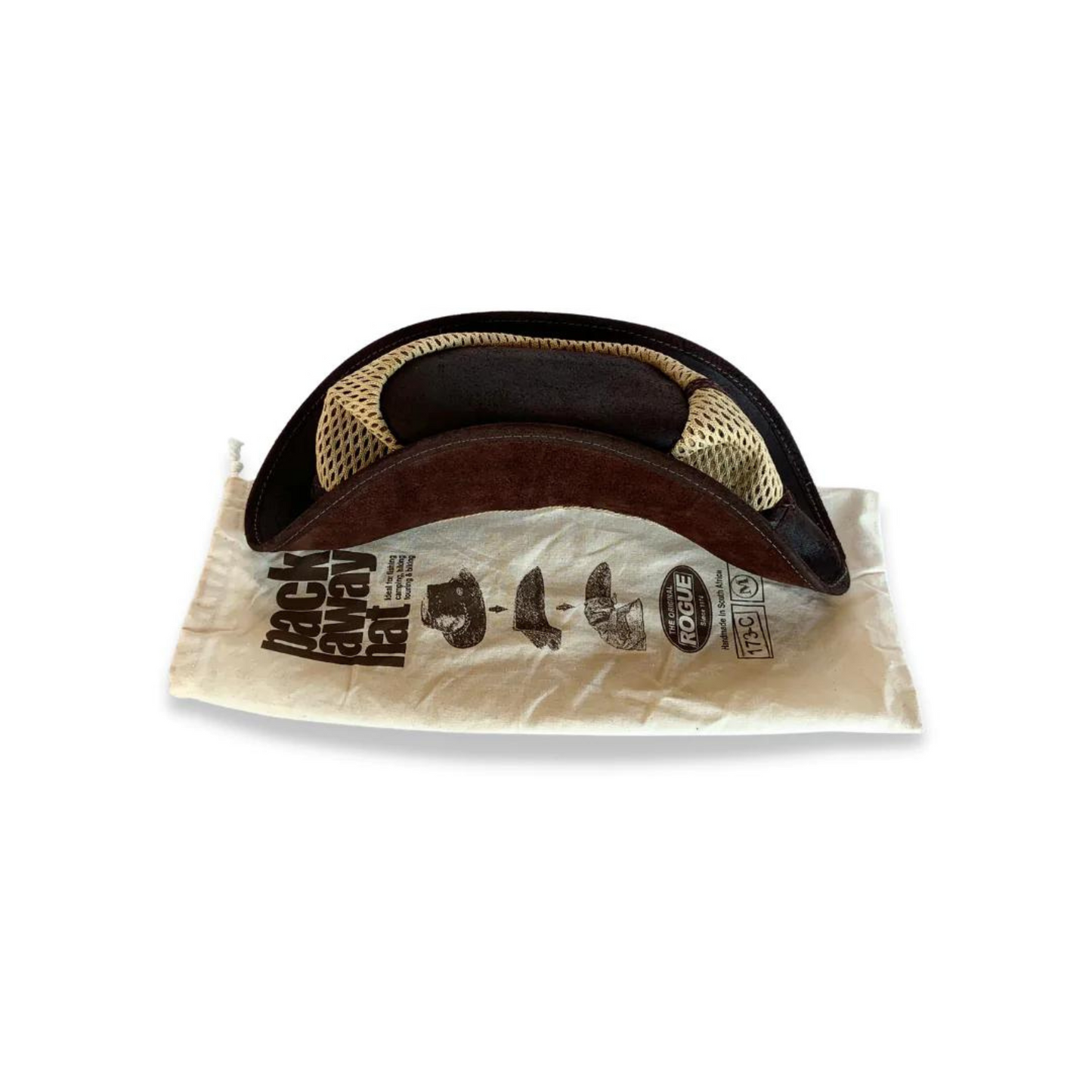 
                  
                    Leather Rogue Packaway Breezy hat 173X
                  
                