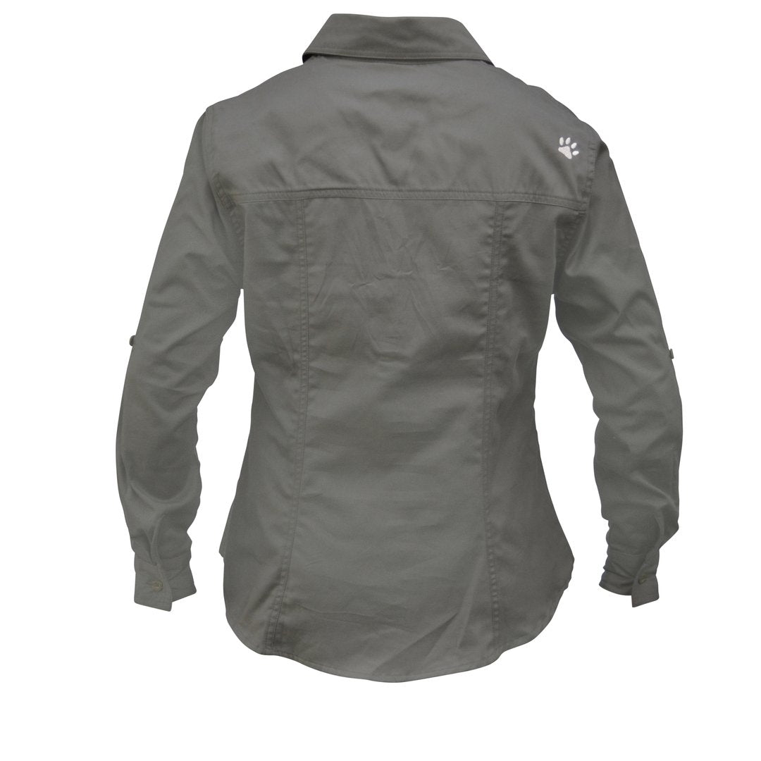 Ladies Mpata Long Sleeve Shirt - OLIVE