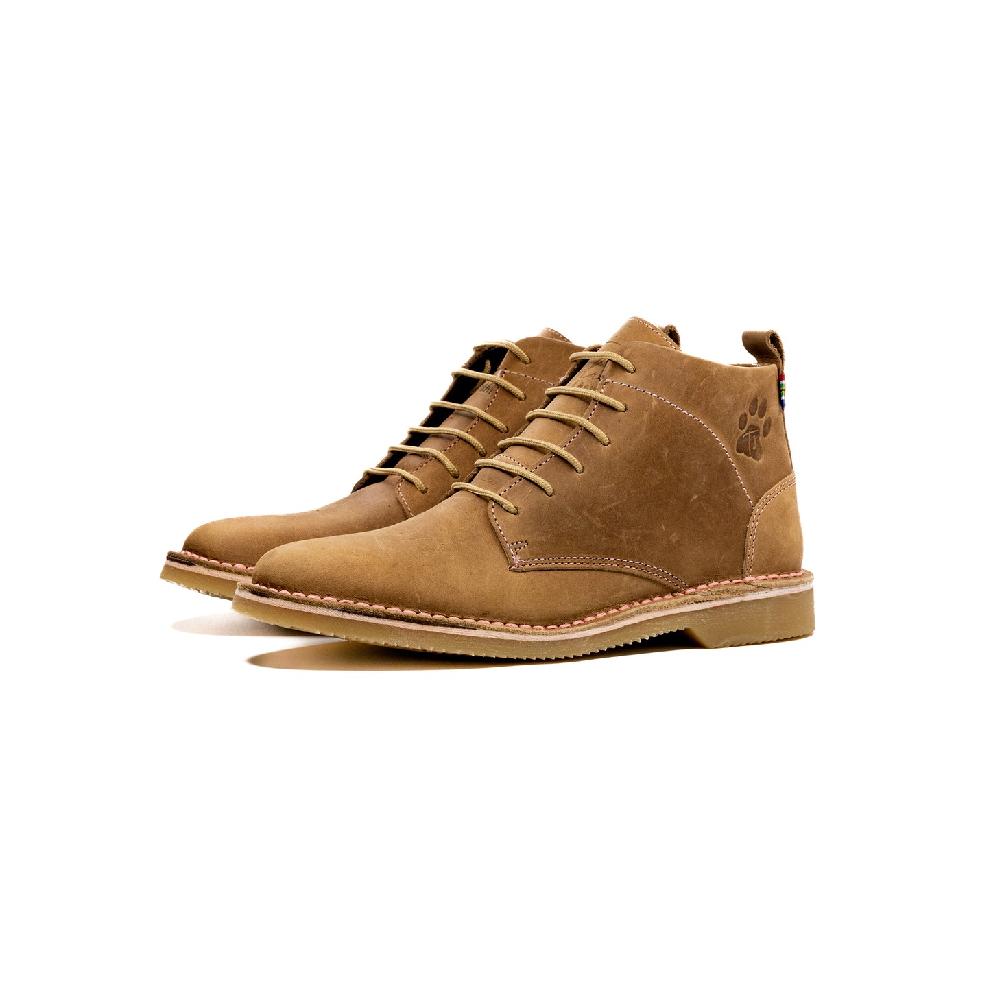 Tayla Jane Veldskoen Boots (Natural Sole)