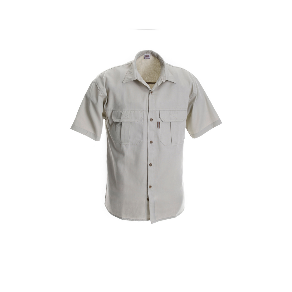 Ruggedwear - Serengeti - Short Sleeve Stone / Khaki Shirt