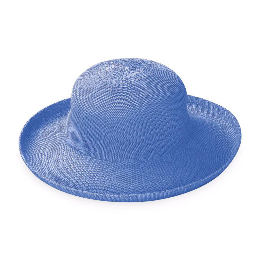 Blue top sun hat