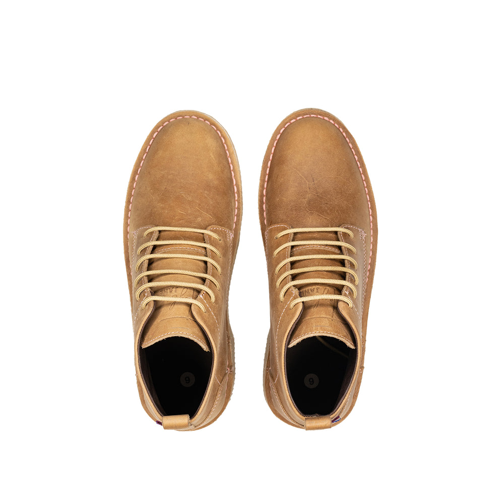 Tayla Jane Veldskoen Boots (Natural Sole)